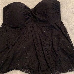 Tankini, Sheer Black